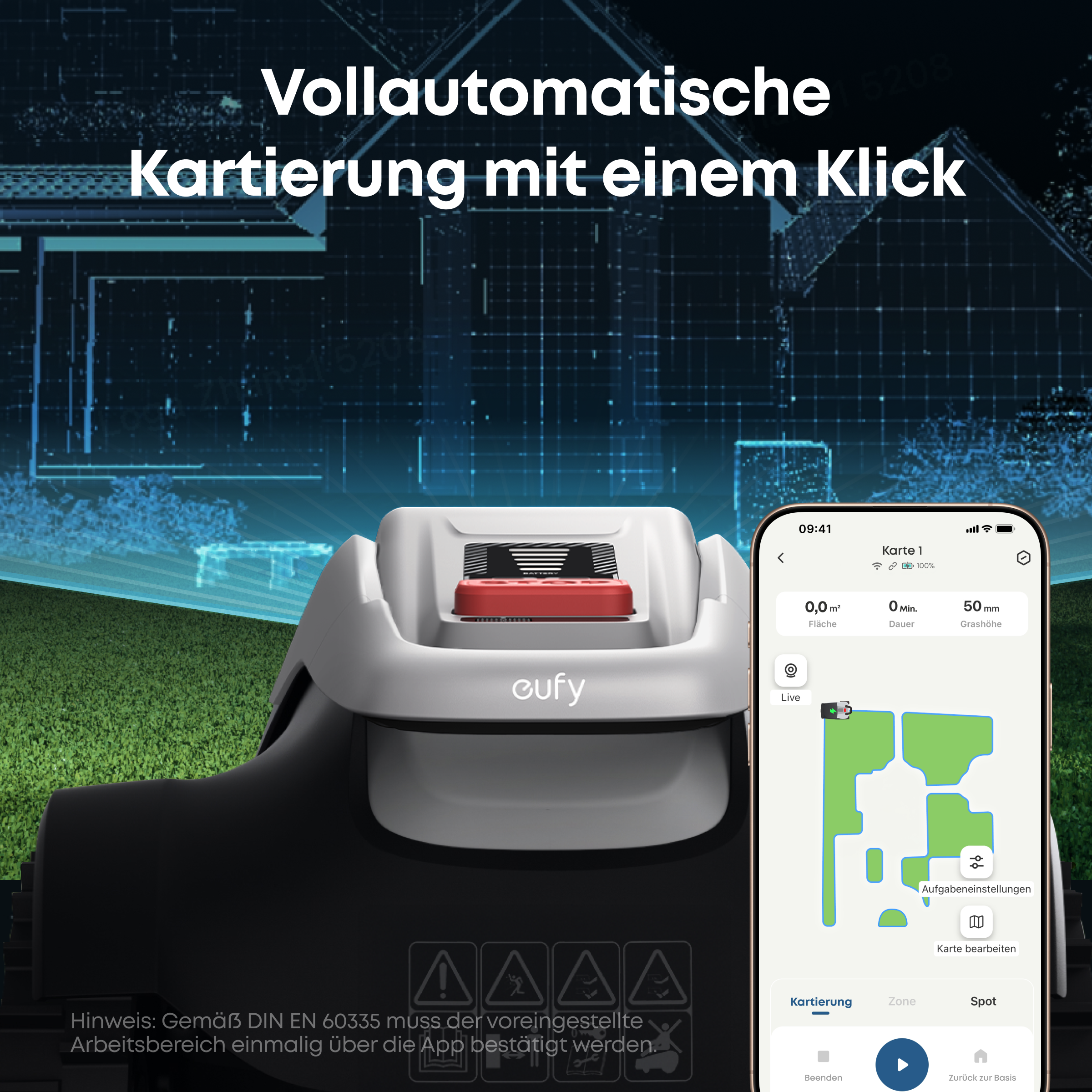 eufy Mähroboter E18 (Inklusive Gratis)