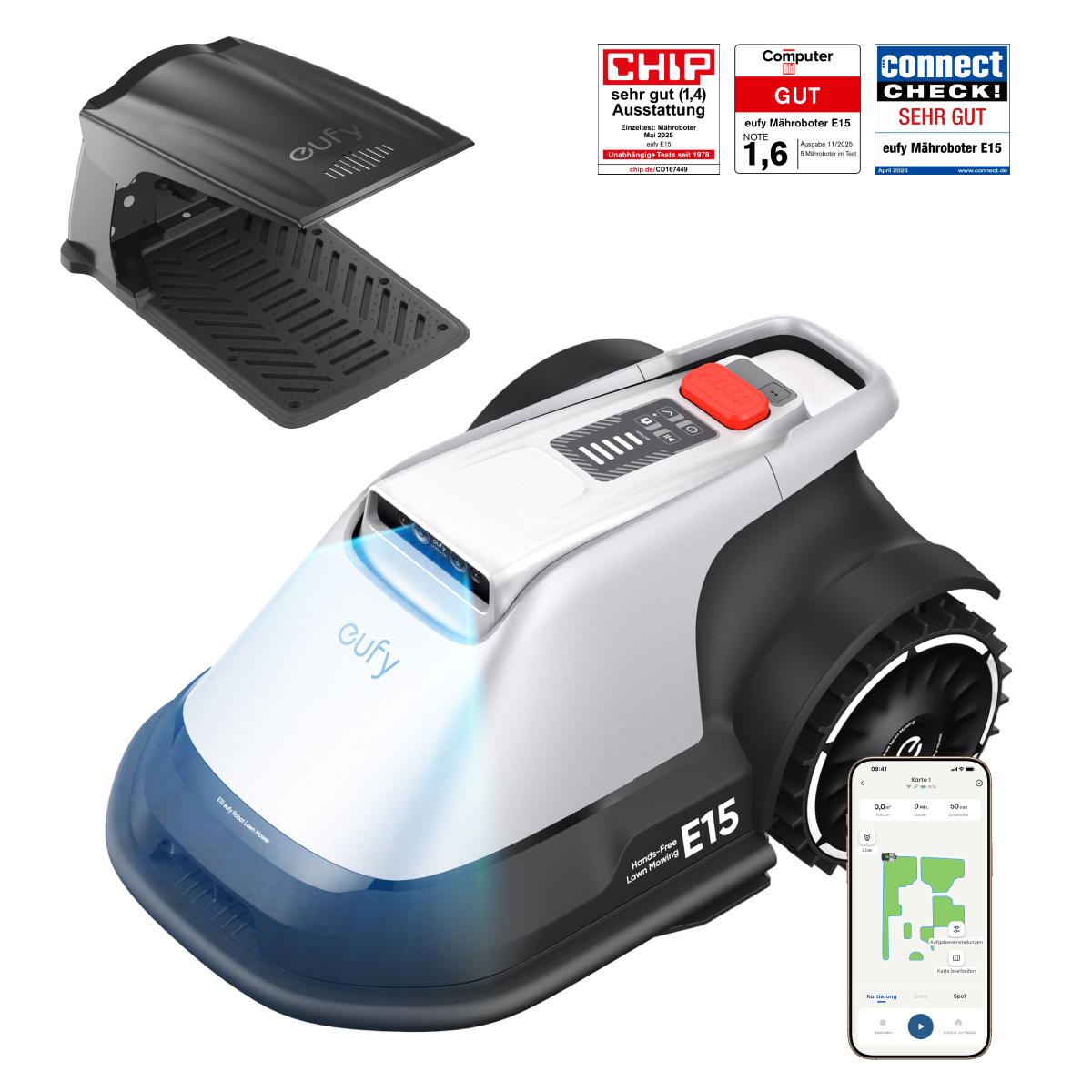 eufy Mähroboter E15 (Inklusive Gratis)