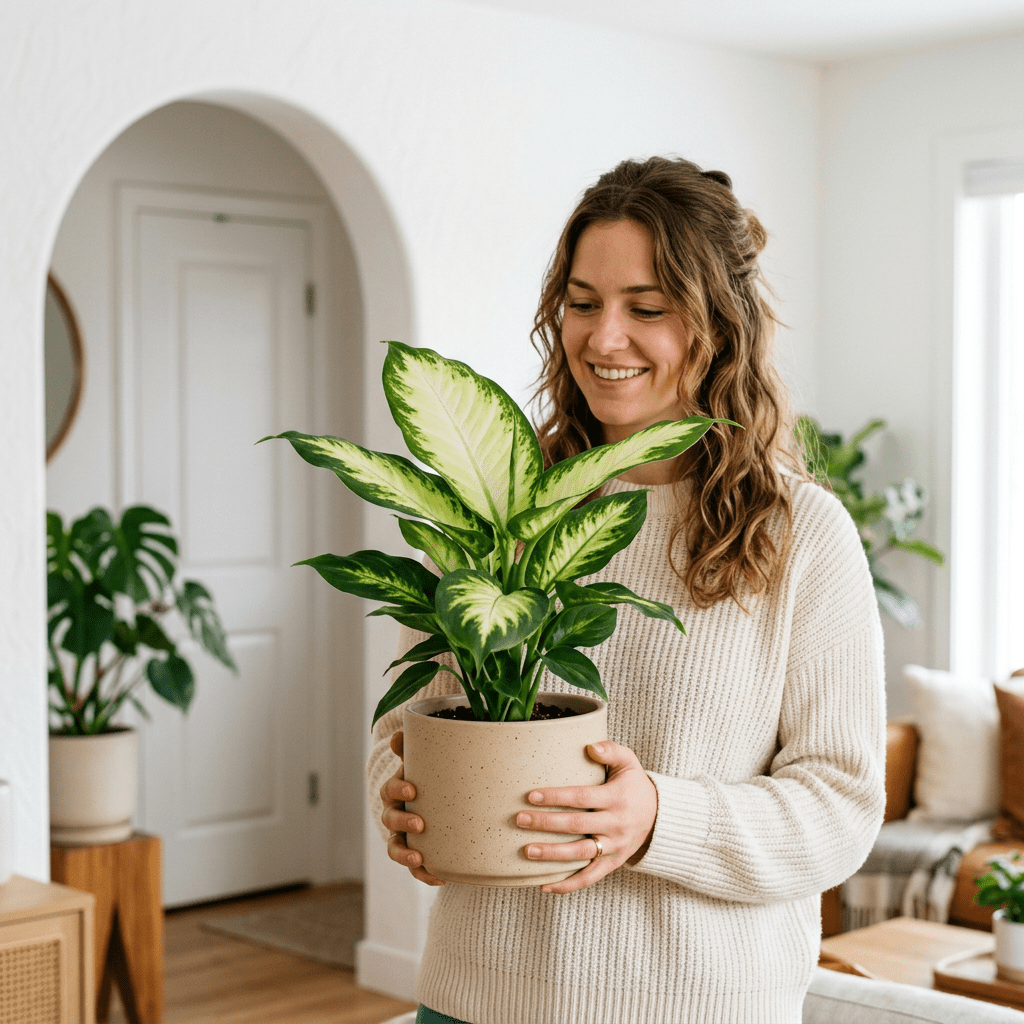 Dieffenbachie (Dieffenbachia) | Zimmerpflanze ca. 40-50 cm