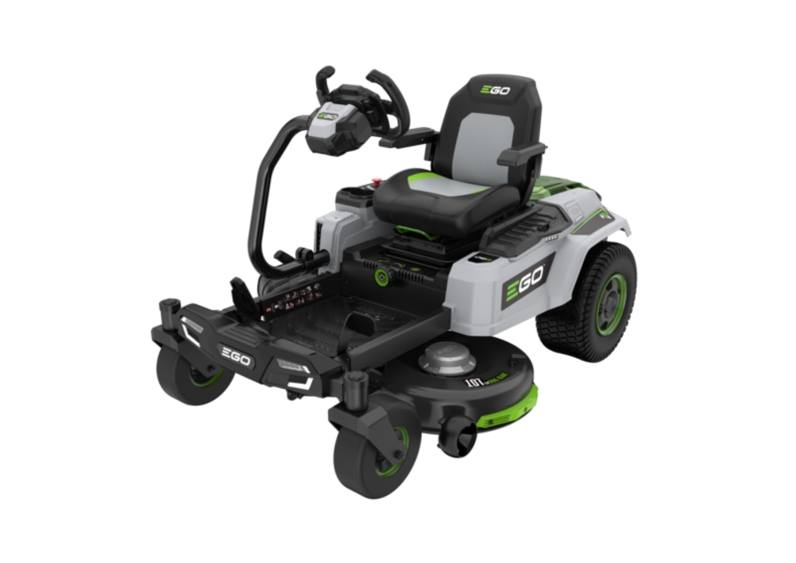 EGO TR4201E Akku-Rasentraktor im 107-cm-Komplettpaket – Bild 2