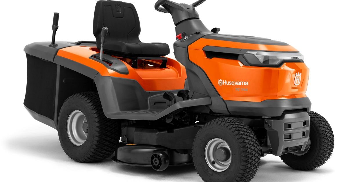 Husqvarna TC 114 Rasentraktor mit Fangkorb – Bild 2