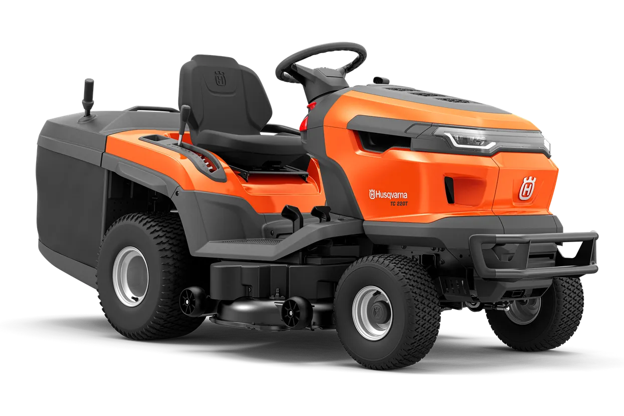 Husqvarna TC 220T Rasentraktor mit Fangkorb – Bild 2
